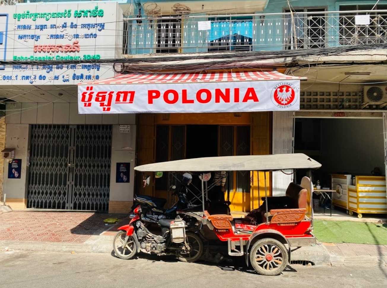 Restaurację „Polonia” w Phnom Penh