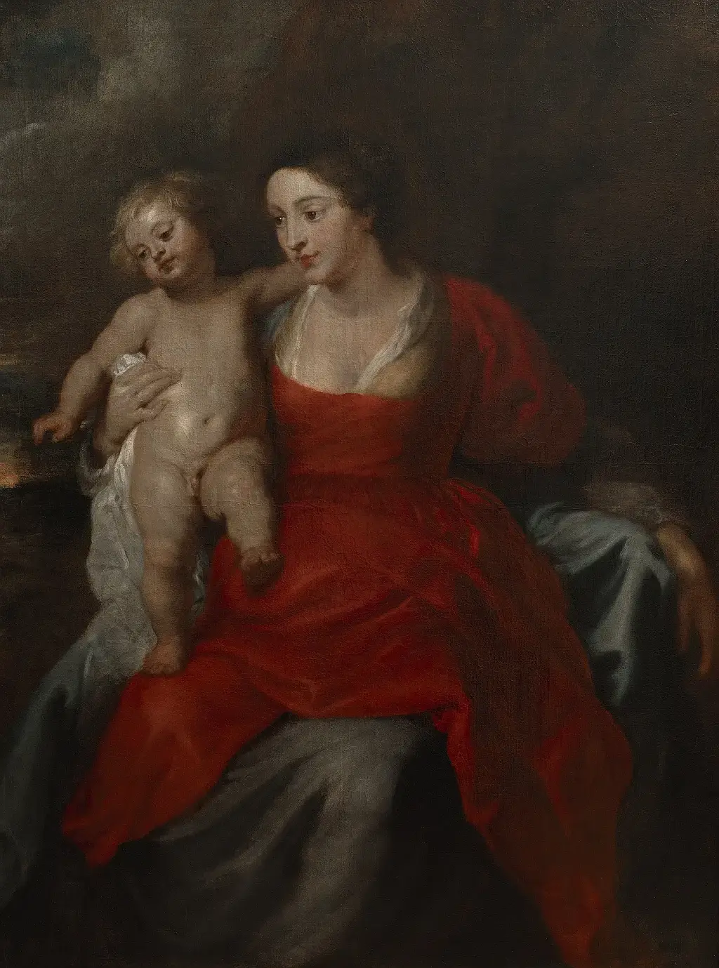 "Madonna z dzieciątkiem" Fot. Muzeum Pałacu Króla Jana III w Wilanowie