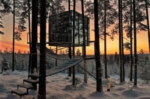 Treehotel: Architektoniczny sen w koronach sosen. Luksus, który nie niszczy natury Treehotel_Mirrorcube